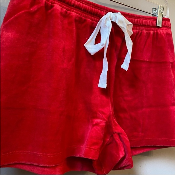 NWT Juicy Couture PJ Set Christmas Pajamas in Red Gray White - Picture 10 of 14